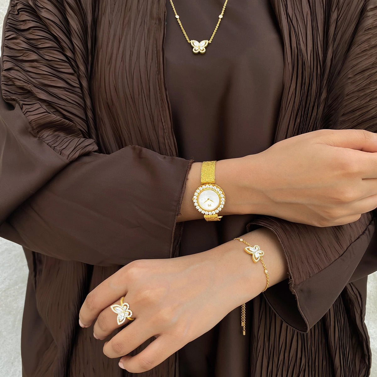 Butterfly / Set Gold