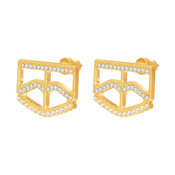 Burqa / Earrings Gold