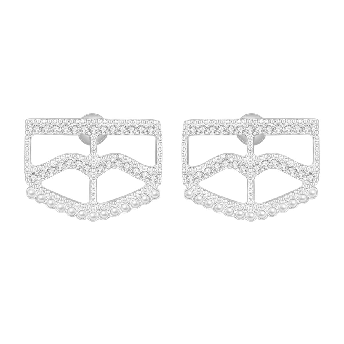 Burqa / Earrings Silver