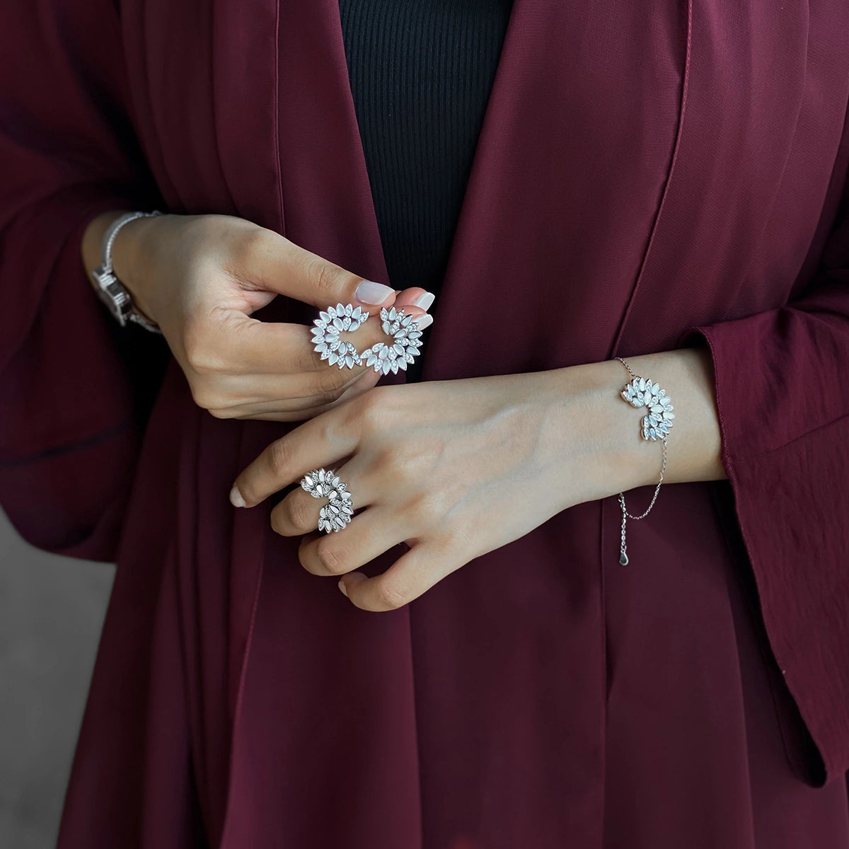 Charming Drop / Earrings Silver