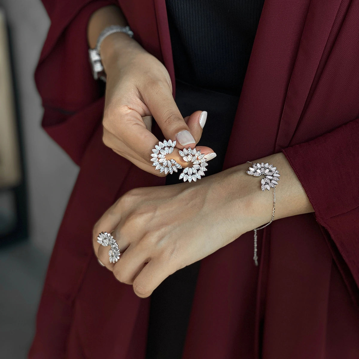 Charming Drop / Earrings Silver