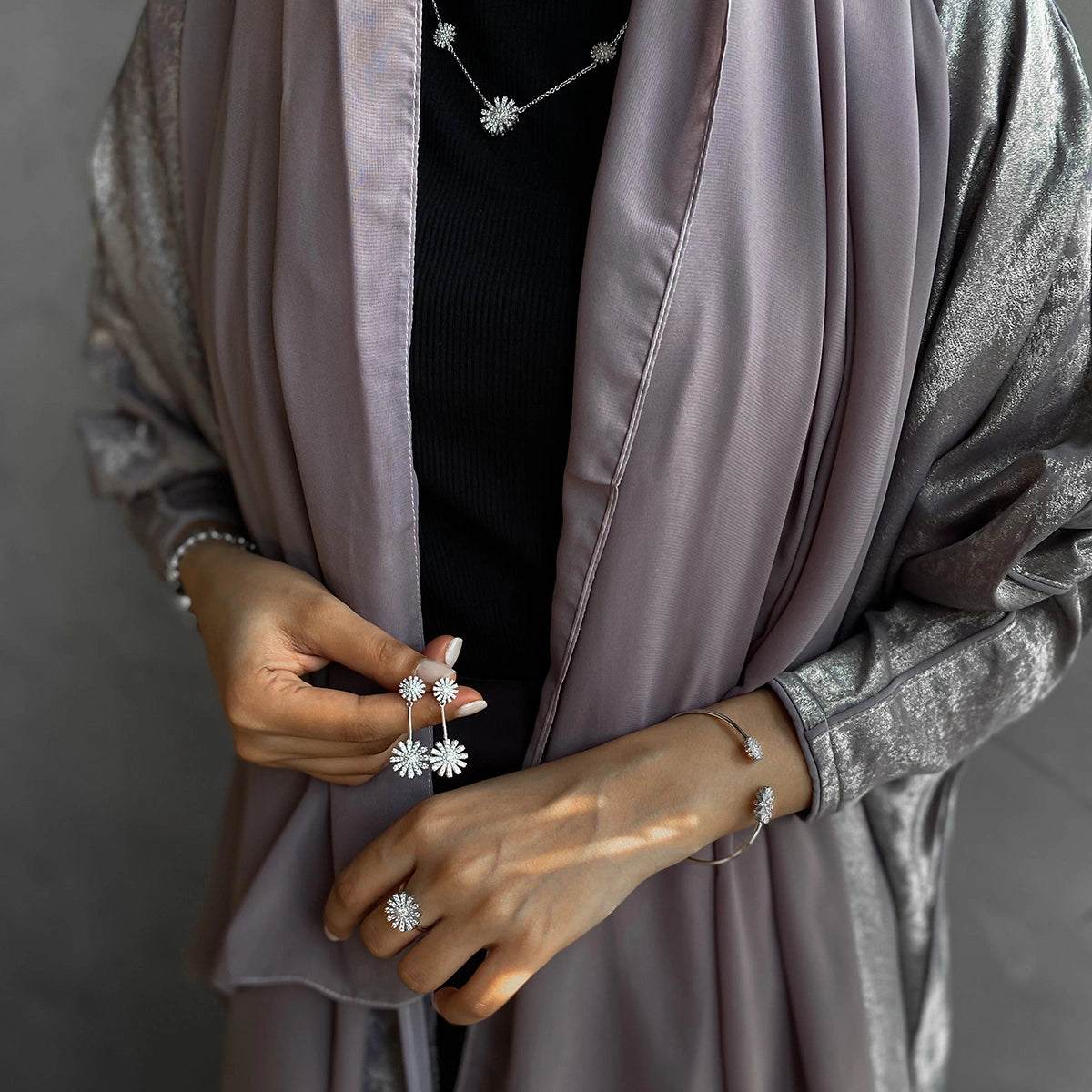 Charming Sunflower / Set Silver