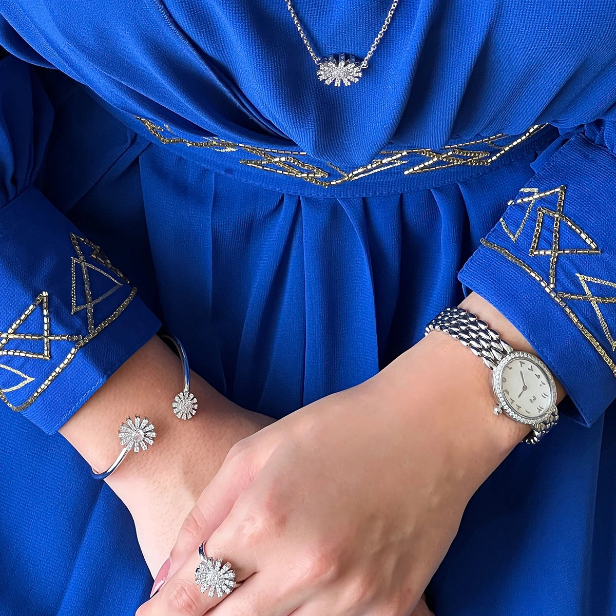 Charming Sunflower / Set Silver