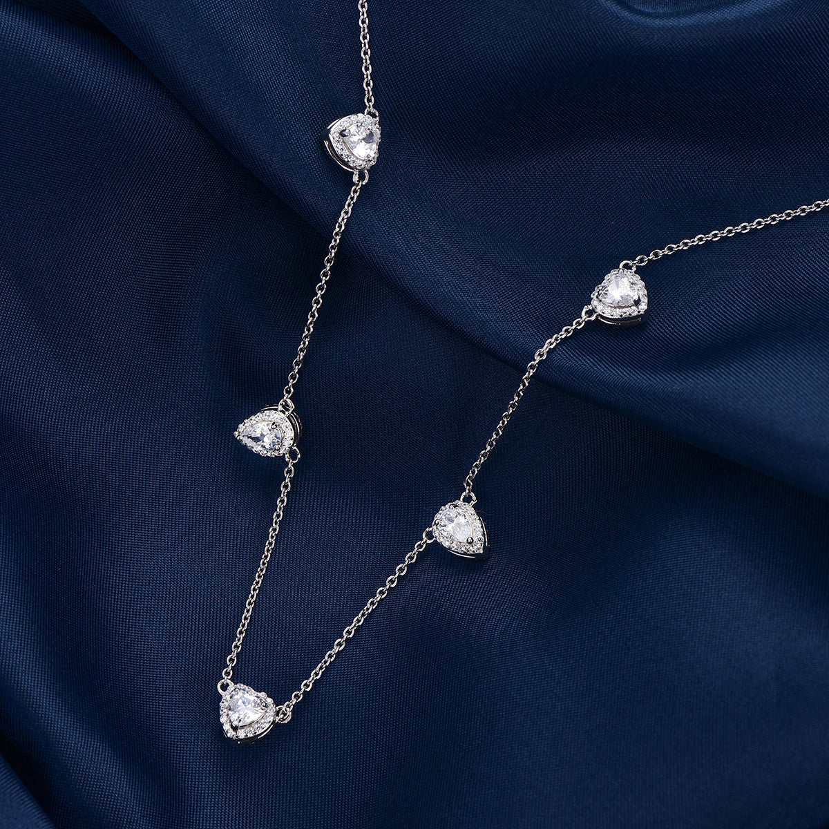 Charming Heart / Necklace Silver