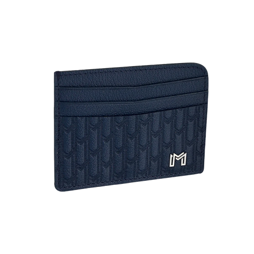 Camel Leather Navy / Silver