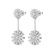 Charming Sunflower / Earrings Silver