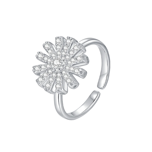 Charming Sunflower / Ring Silver