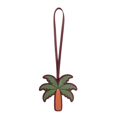 Leather Charm / Palm Tree
