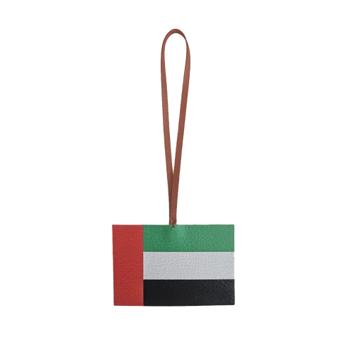 Leather Charm / UAE Flag