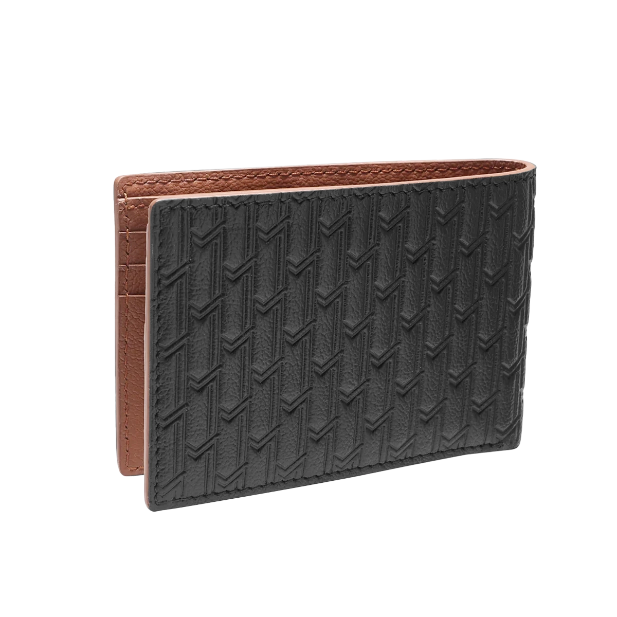 Camel Leather / Black & Tan