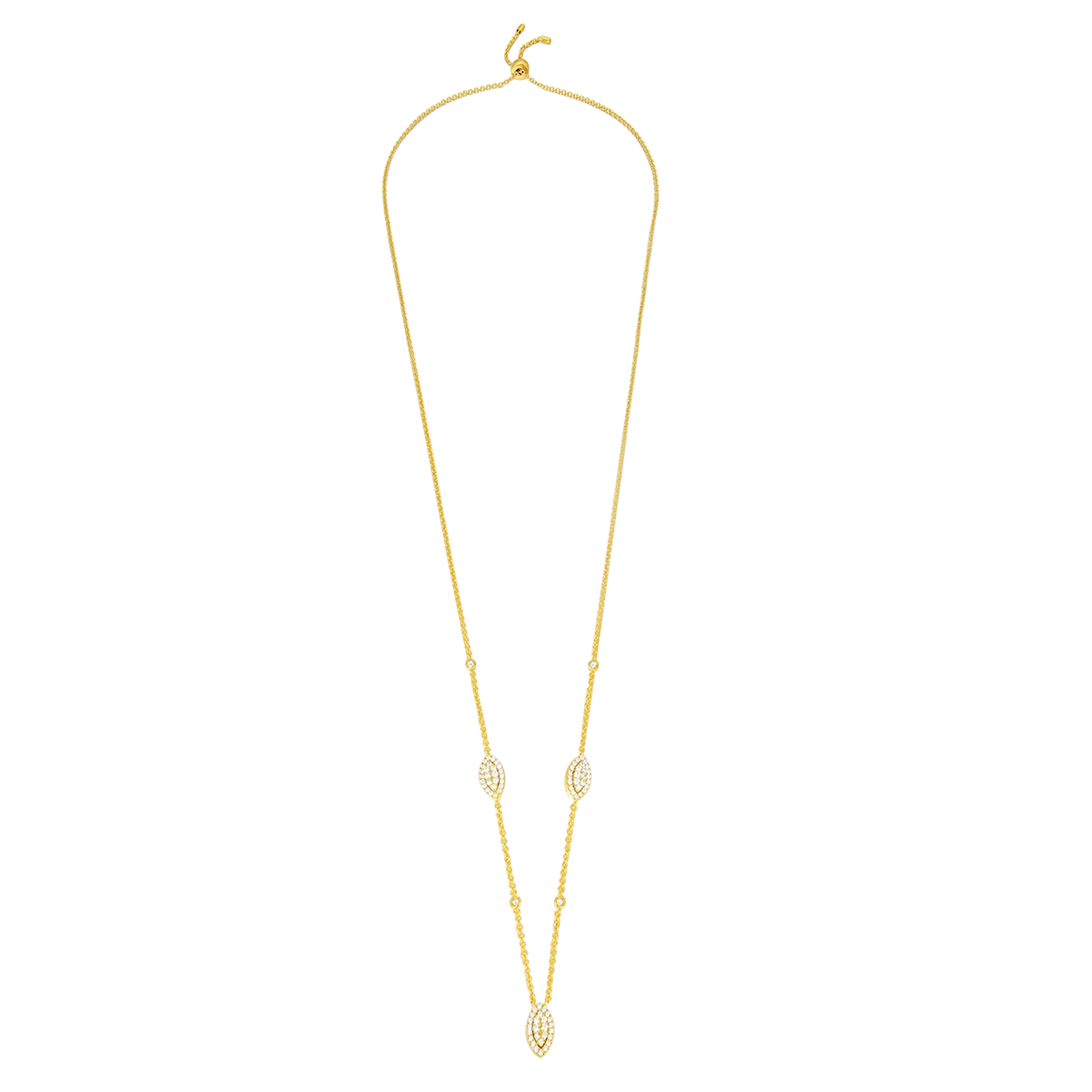 Daisy Leaf / Necklace Gold