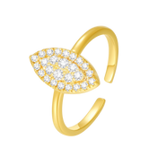 Daisy Leaf / Ring Gold