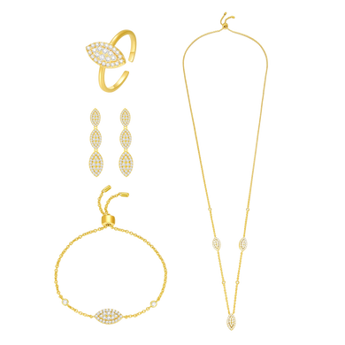 Daisy Leaf / Set Gold