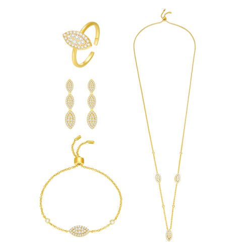 Daisy Leaf / Set Gold