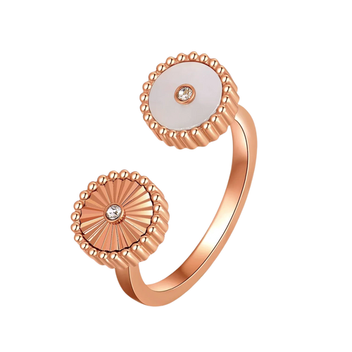 Kanz / Ring Pearl Rose Gold