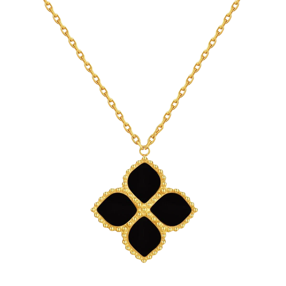 Joory / Necklace Black Gold