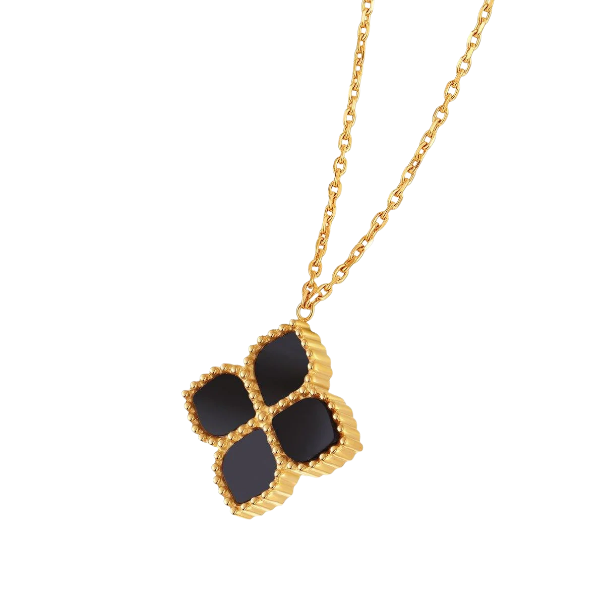 Joory / Necklace Black Gold