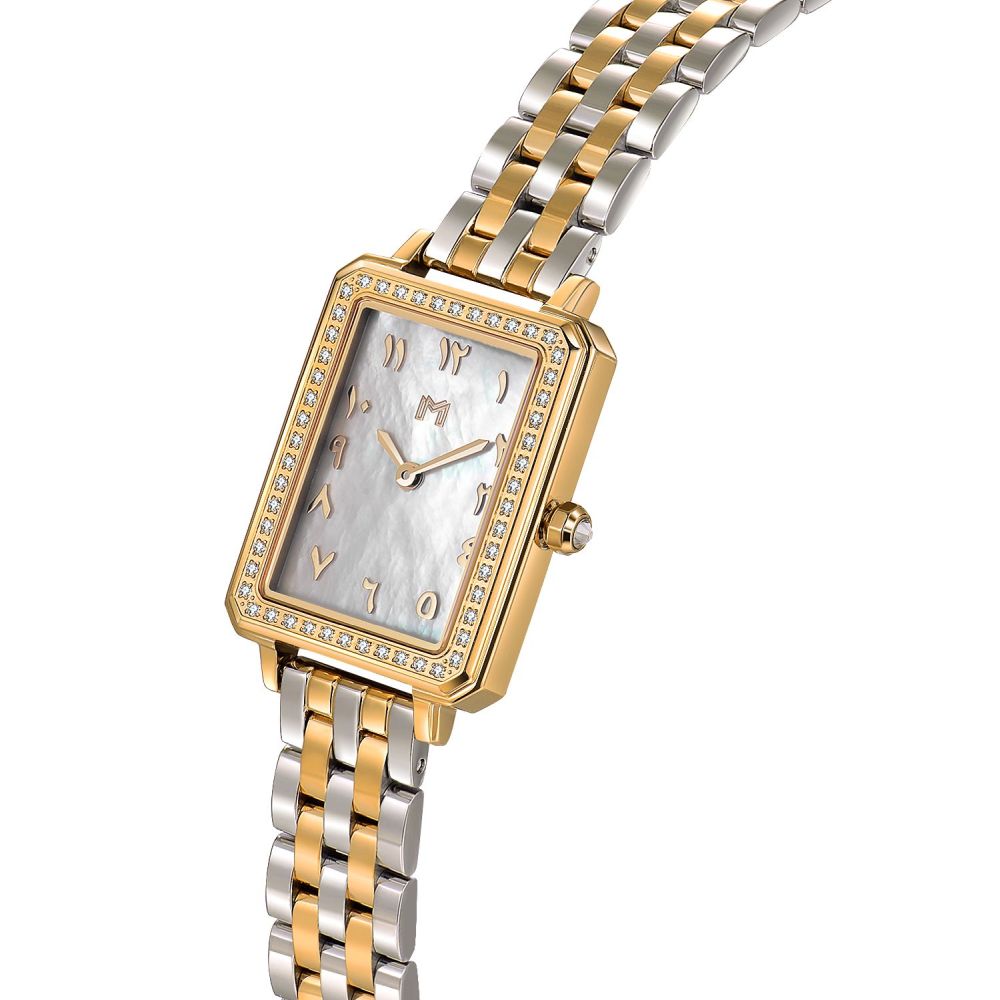 مجموعة هدية أمل/ جوري ذهبي للنساء