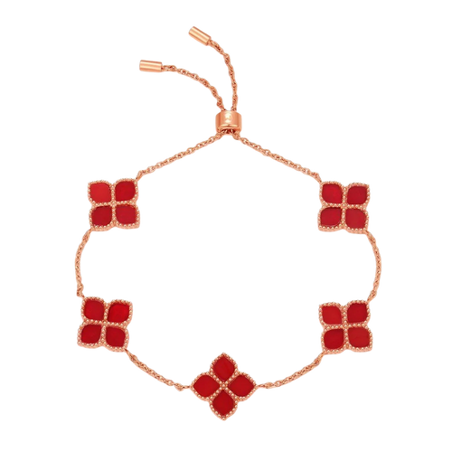 جوري / إسورة الحجر الأحمر بلون الروز قولد