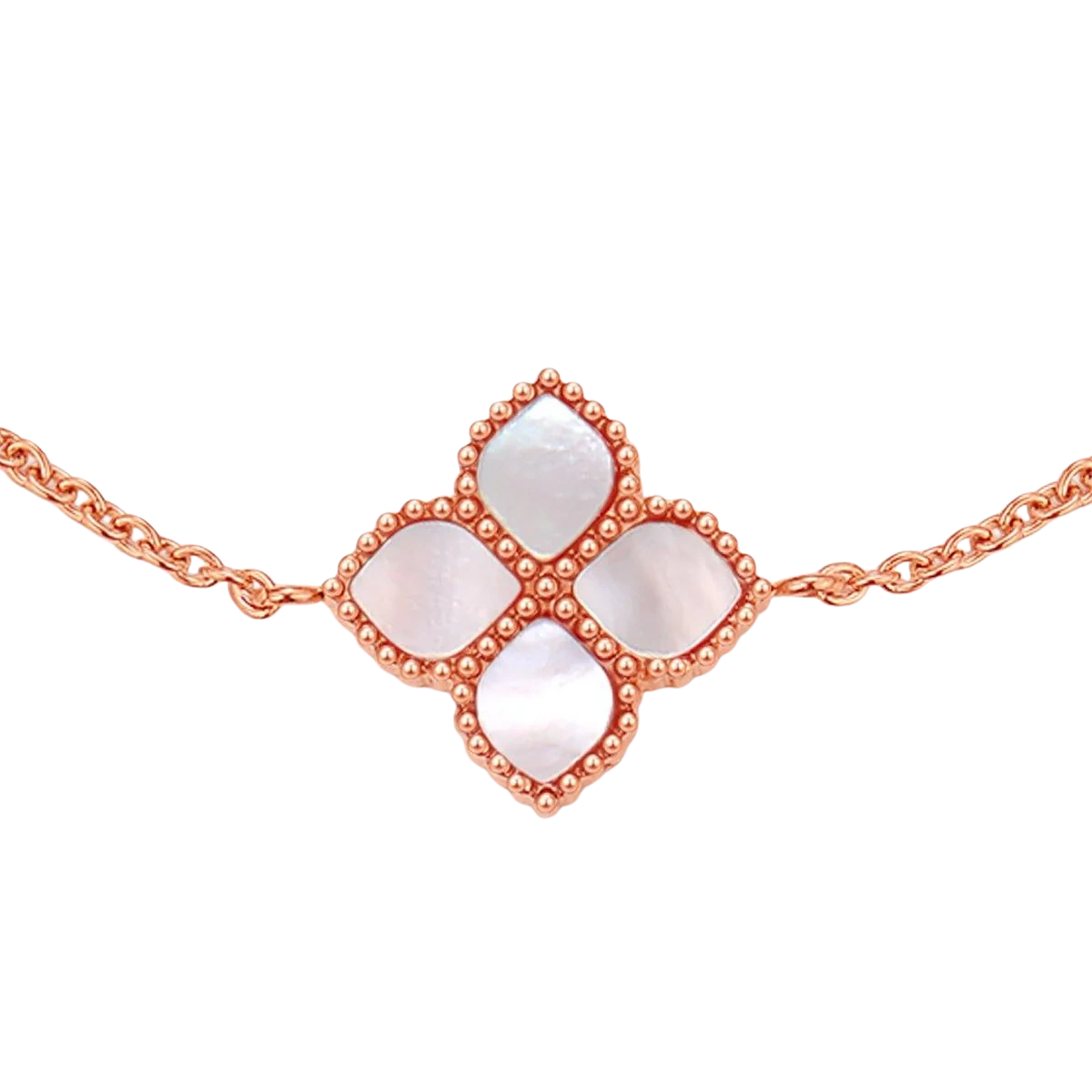 Joory / Bracelet Pearl Rose Gold