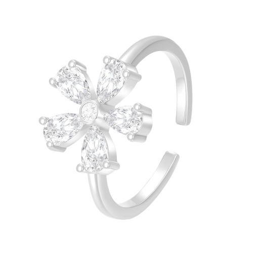 Daisy Flower / Ring Silver