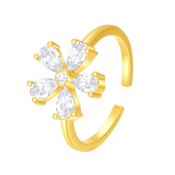 Daisy Flower / Ring Gold