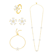 Daisy Flower / Simple Set Gold