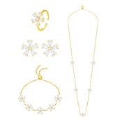 Daisy Flower / Multi Motif Set Gold