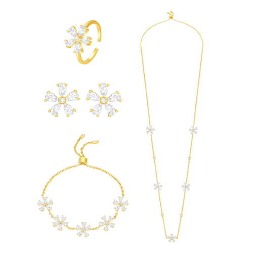 Daisy Flower / Multi Motif Set Gold