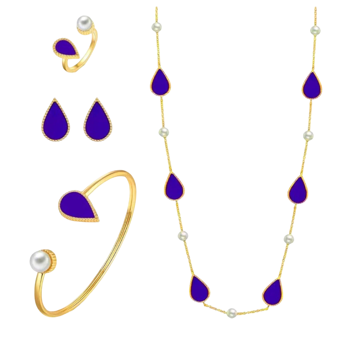 Drop / Set Blue Gold