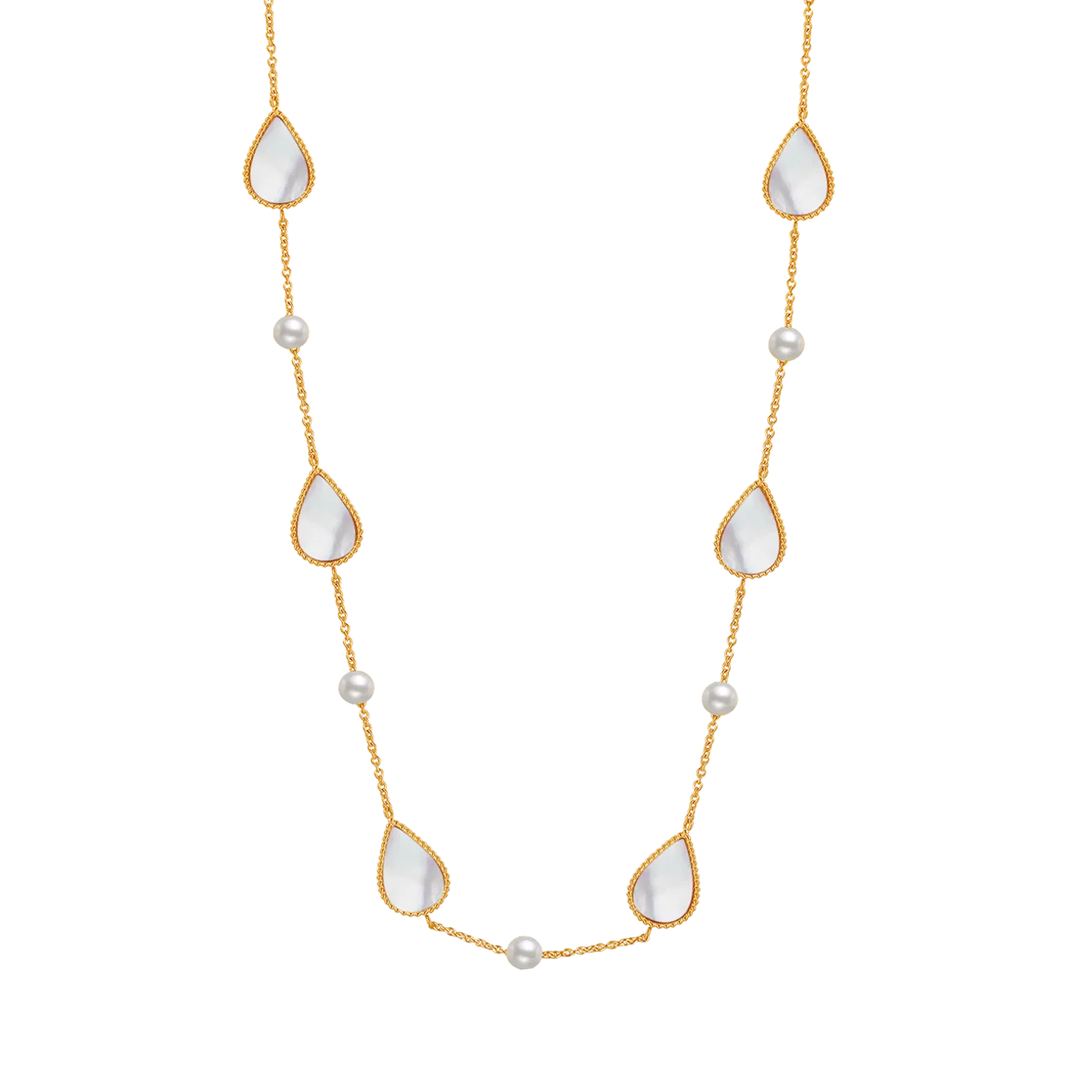 Drop / Set Pearl Gold