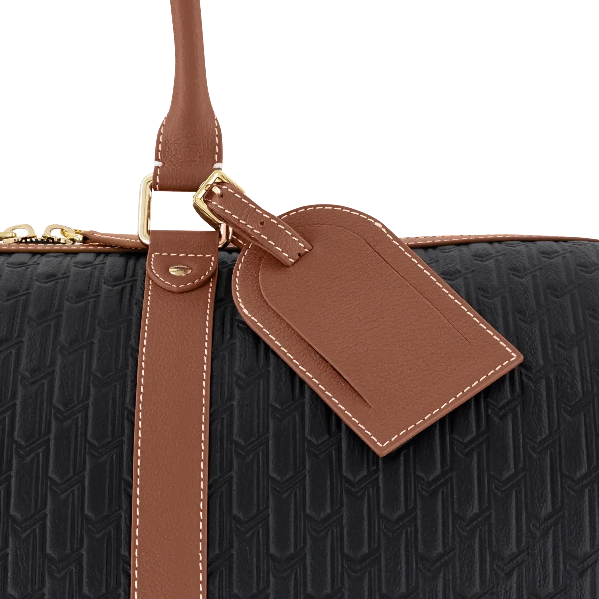 Duffle Bag / Black and Tan