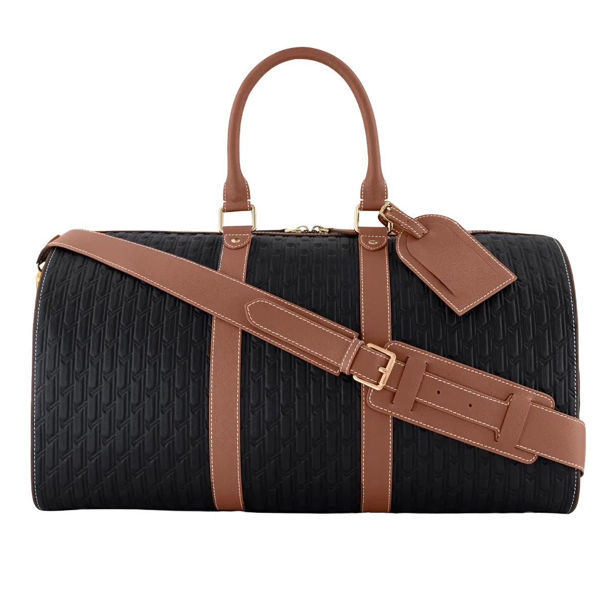Duffle Bag / Black and Tan