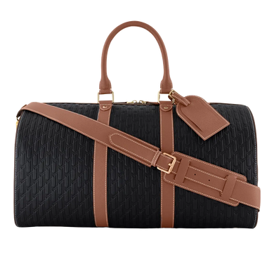 Duffle Bag / Black and Tan