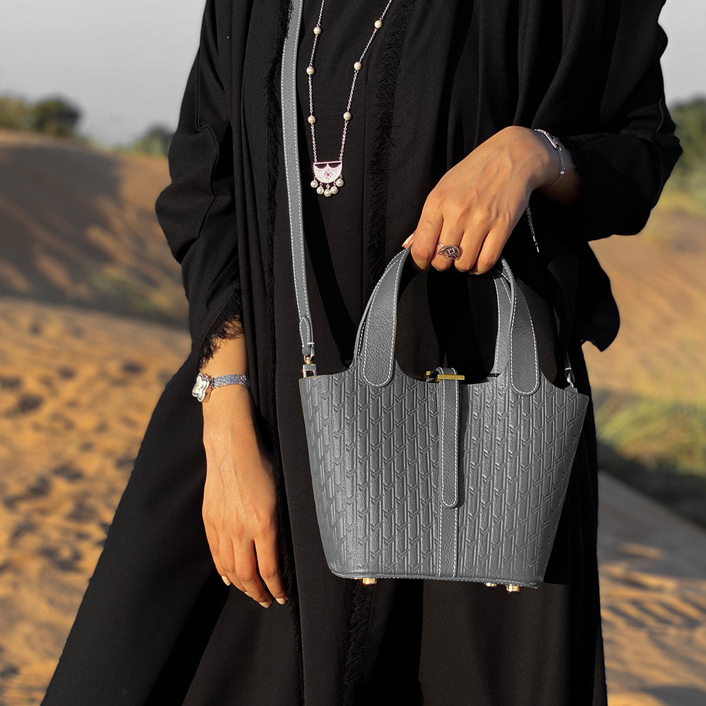 Alyazia Handbag / Grey