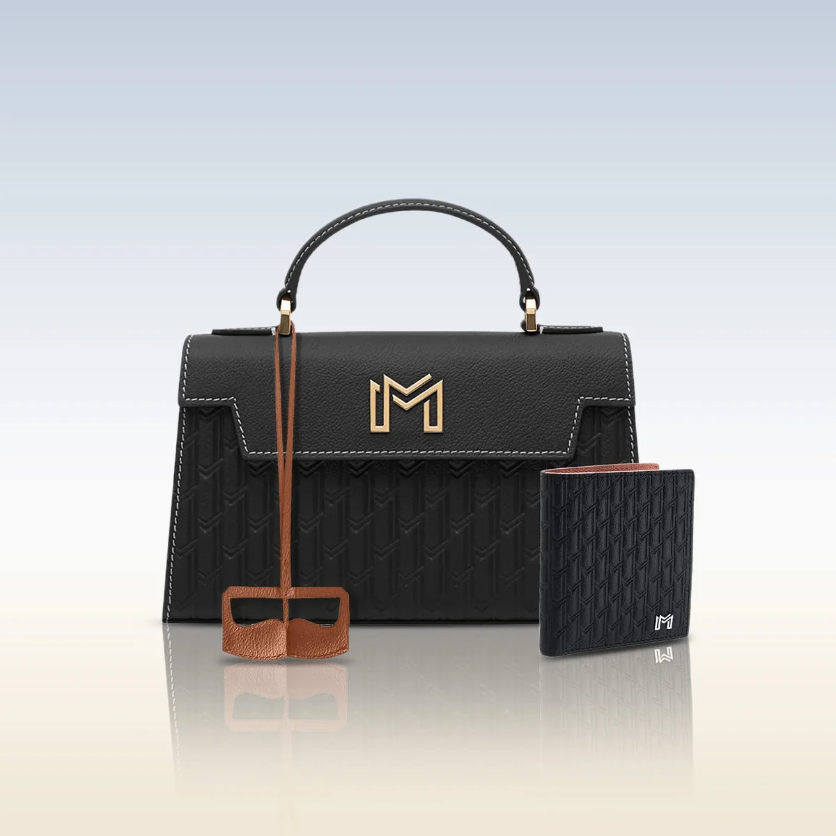 Hessa / Mini Wallet / Charm - Gift Set