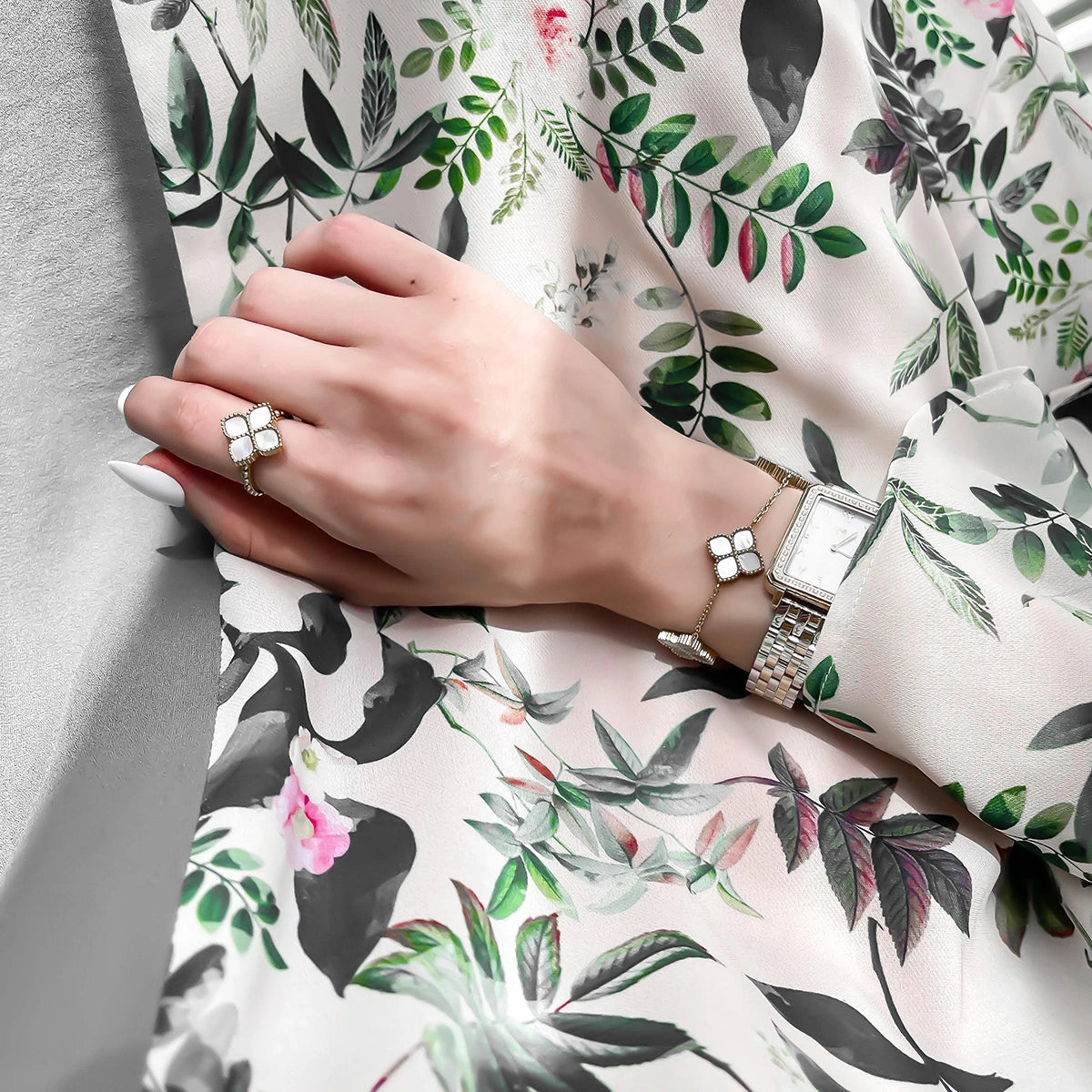 Joory / Bracelet Pearl Silver