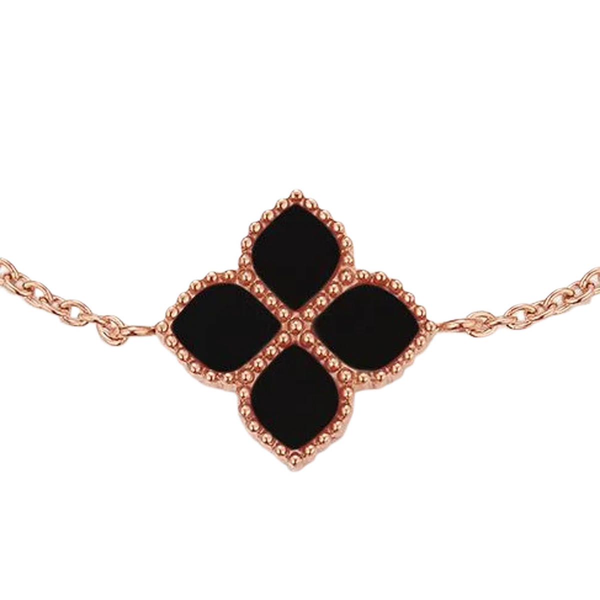 Joory / Bracelet Black Rose Gold