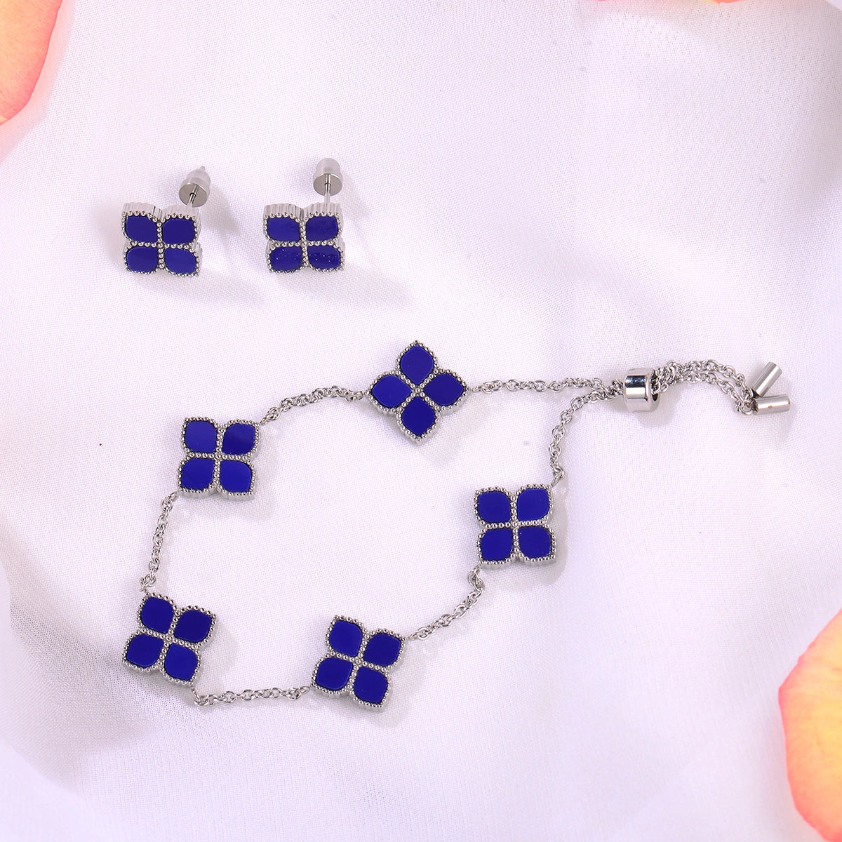 Joory / Bracelet Blue Silver