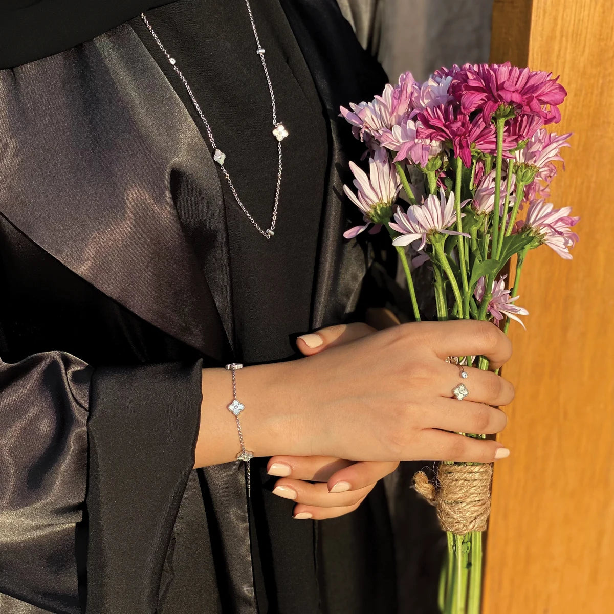 Mini Joory / Bracelet Pearl Silver