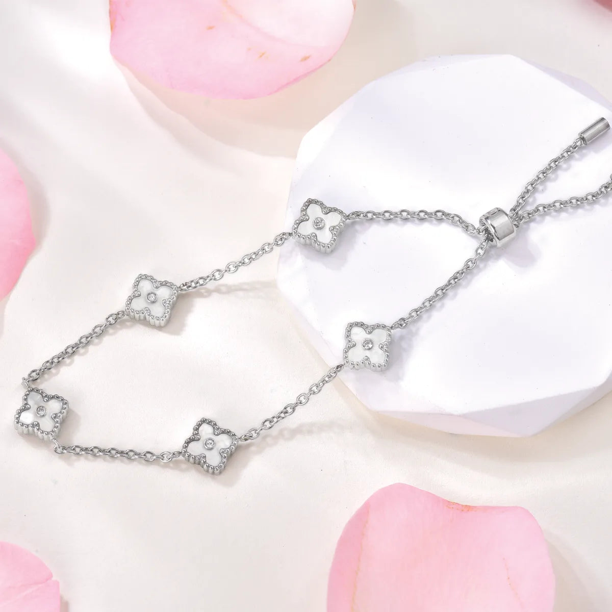 Mini Joory / Bracelet Pearl Silver