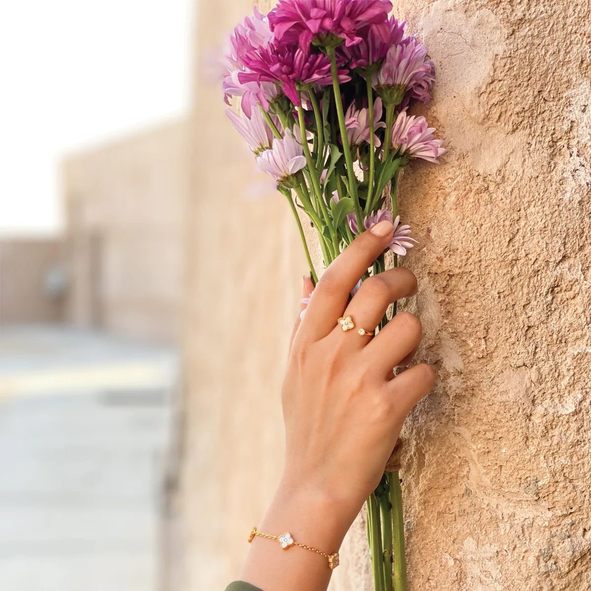 Mini Joory / Bracelet Pearl Gold