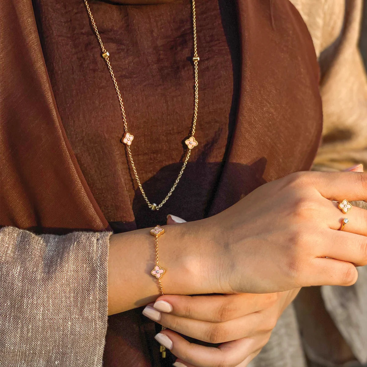 Mini Joory / Bracelet Baby Pink Gold