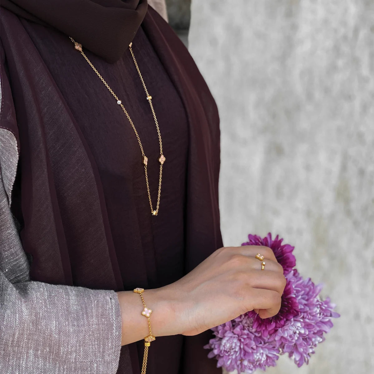 Mini Joory / Bracelet Baby Pink Gold