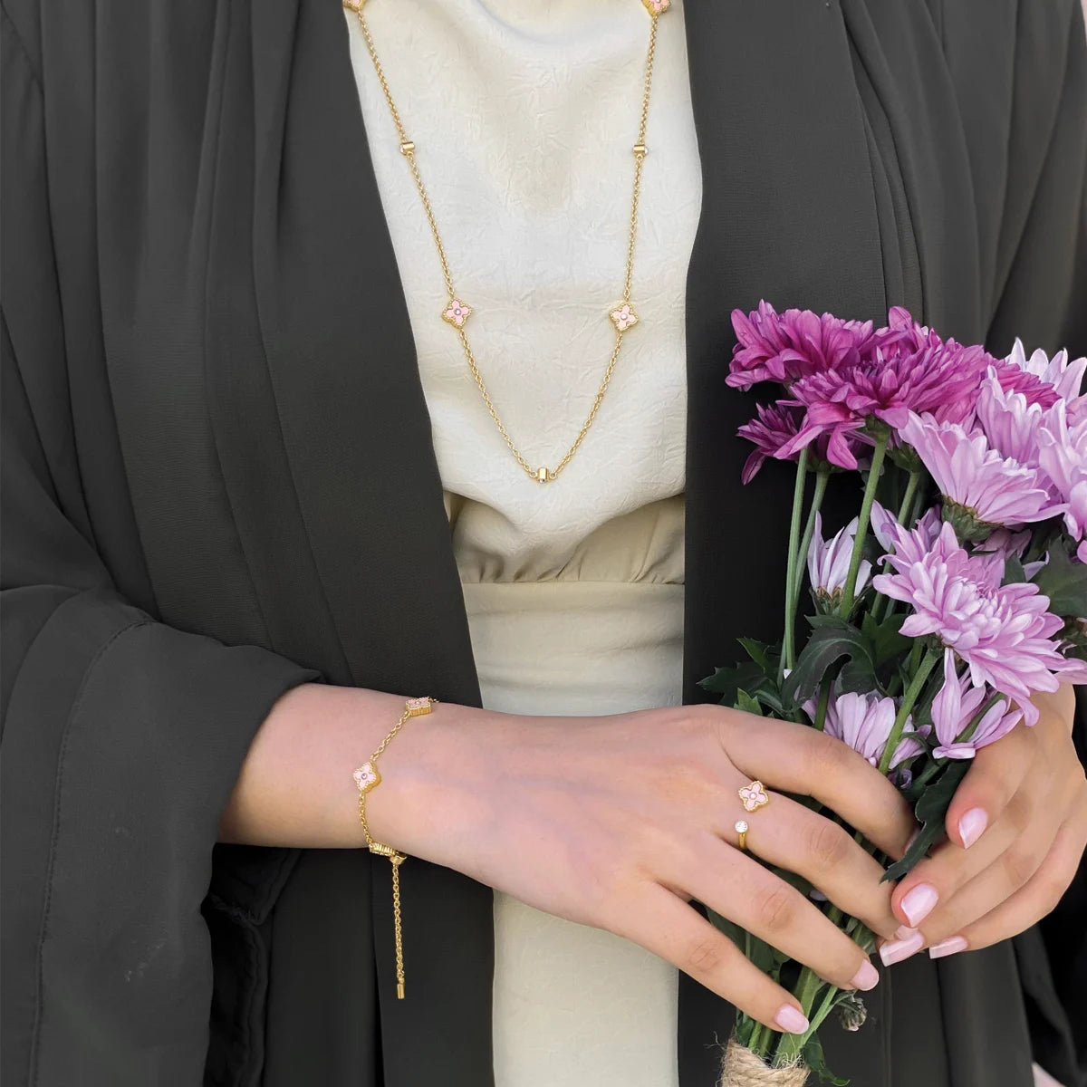 Mini Joory / Bracelet Baby Pink Gold