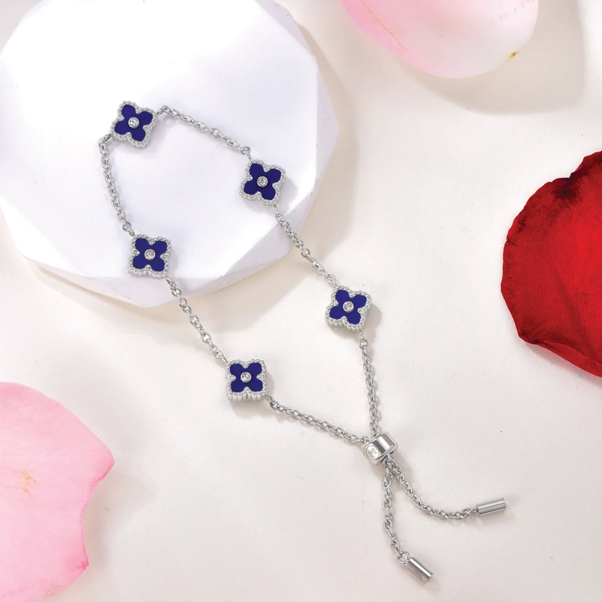 Mini Joory / Bracelet Blue Silver