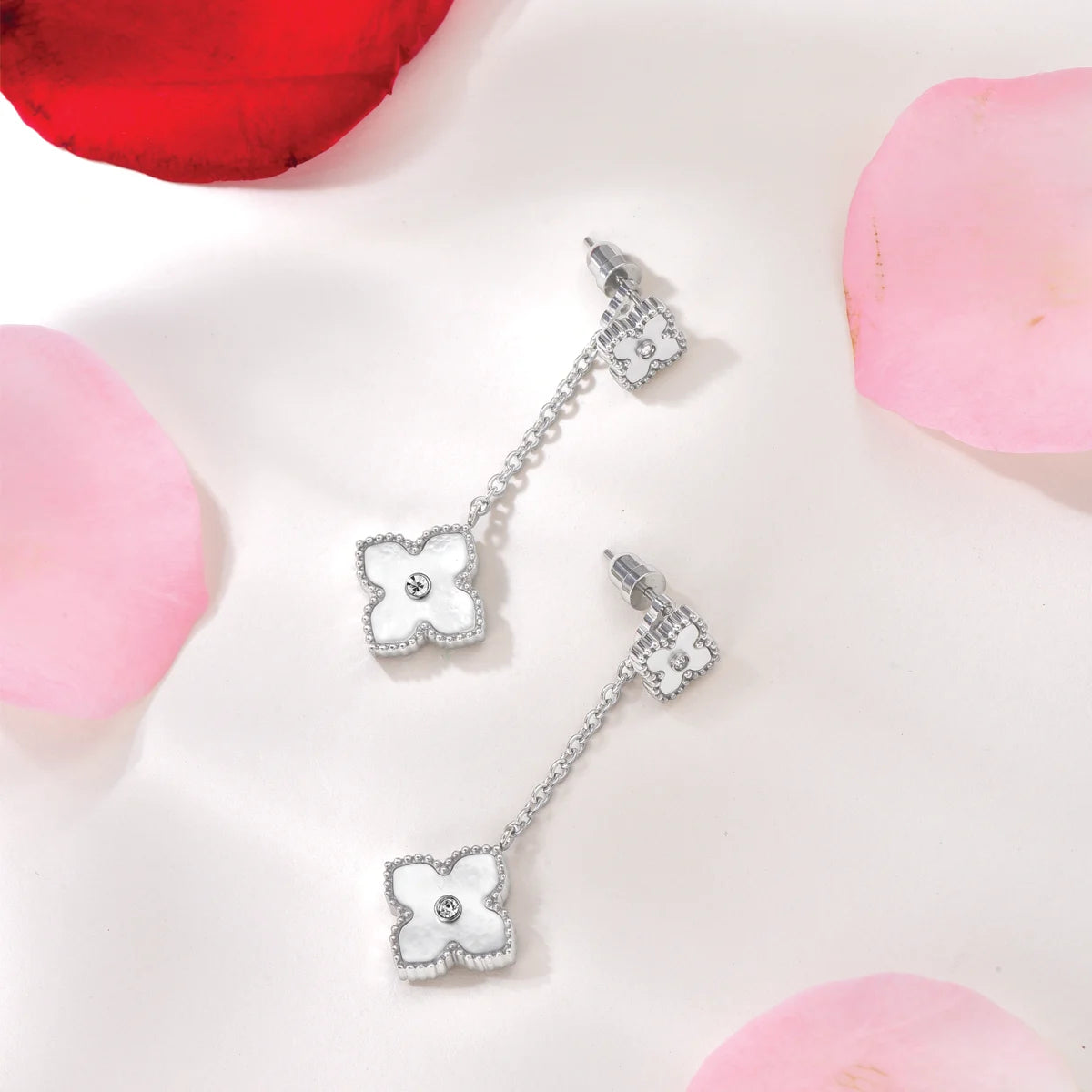 Mini Joory / Earrings Pearl Silver