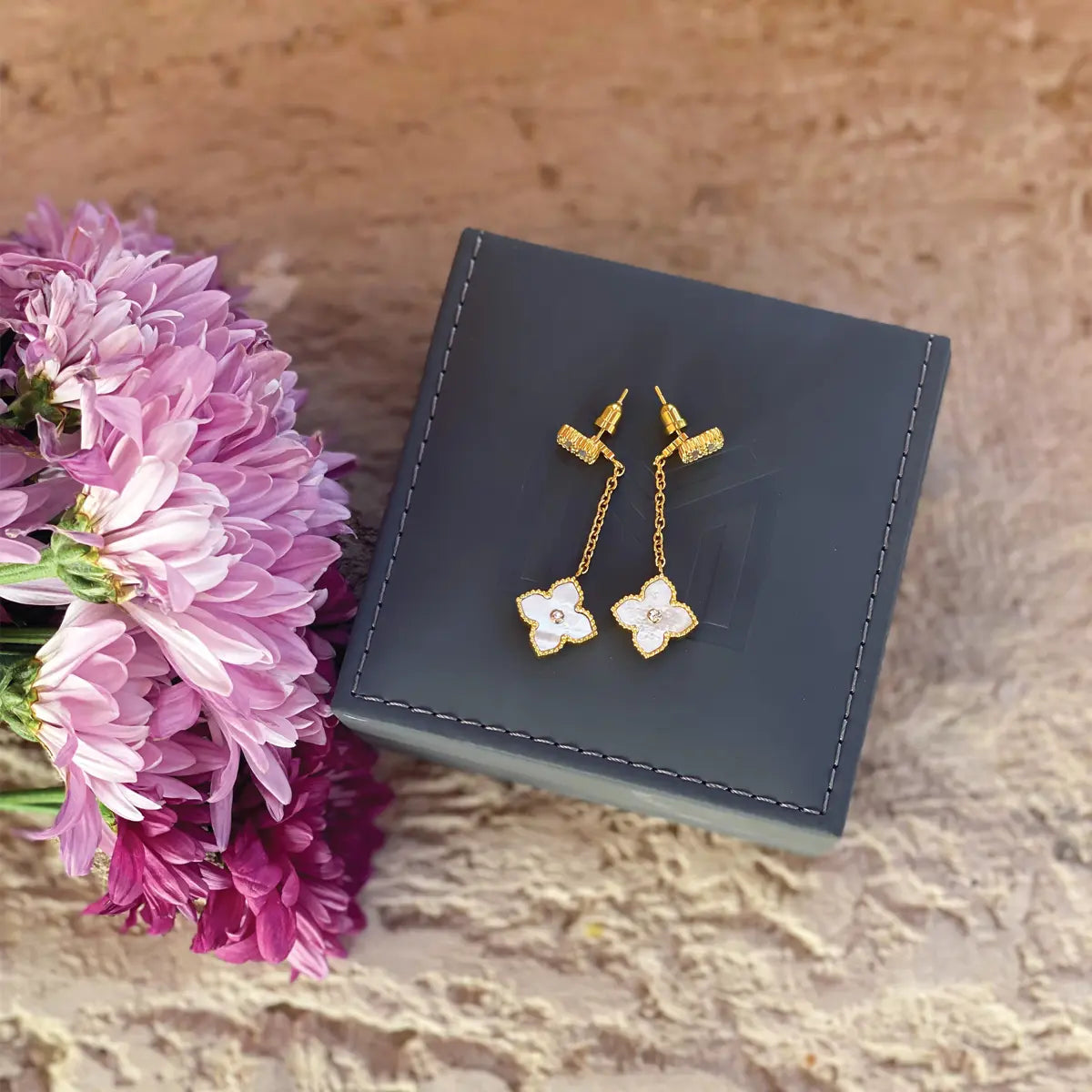 Mini Joory / Earrings Pearl Gold