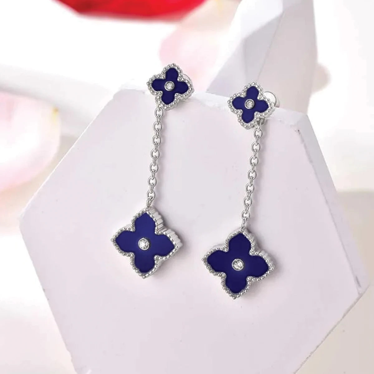 Mini Joory / Earrings Blue Silver