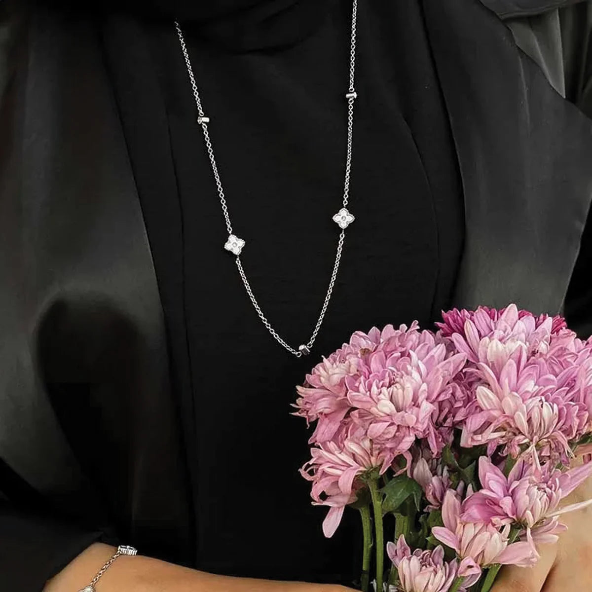 Mini Joory / Necklace Pearl Silver